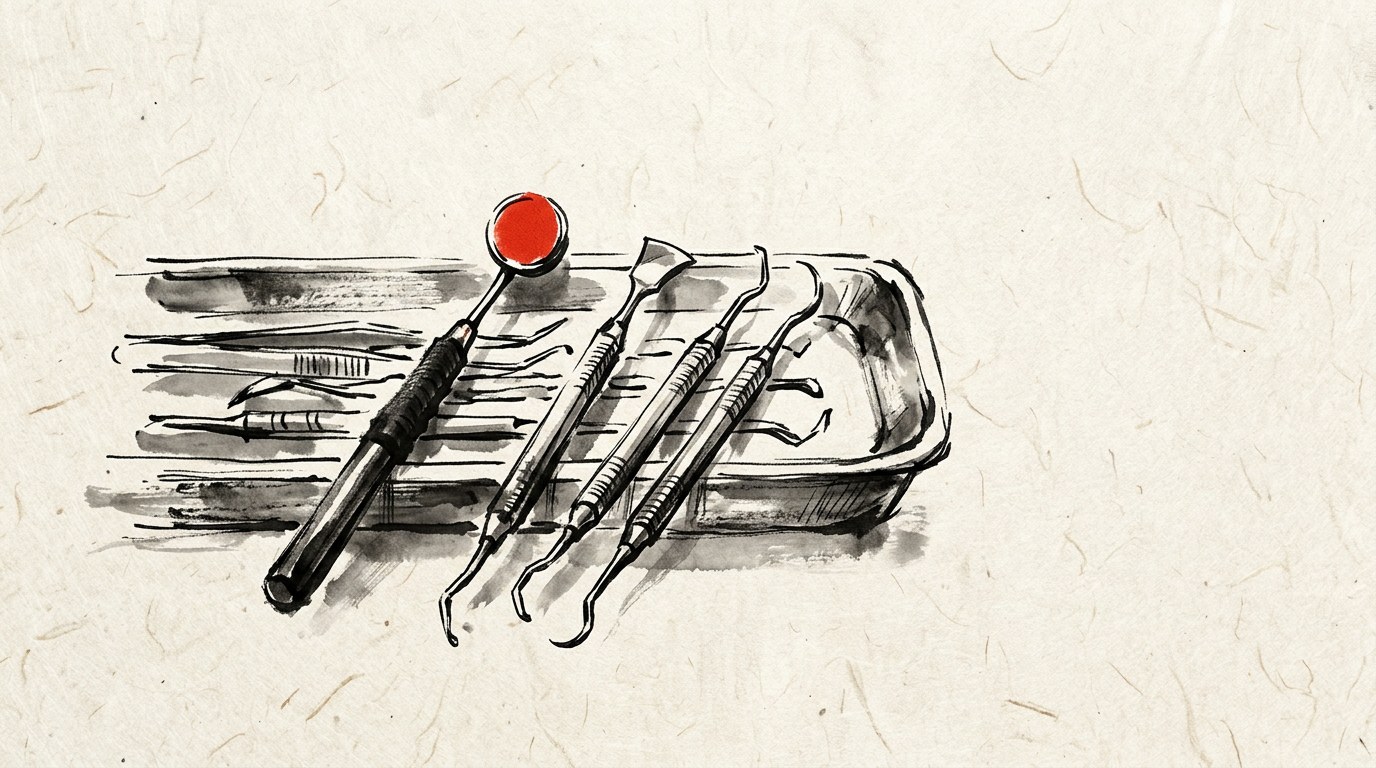 스케일링과 잇몸치료 차이, 치과의사가 말하는 3단계 삽화