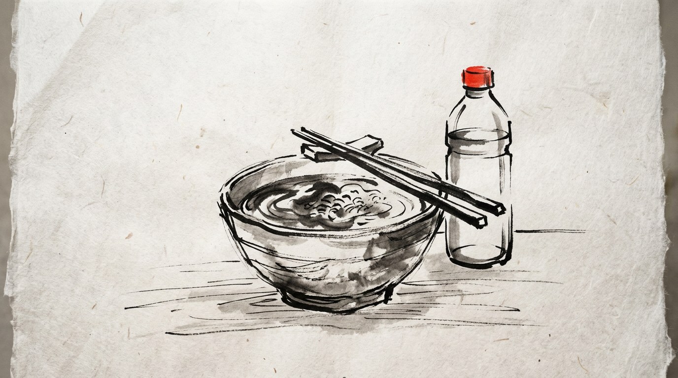 야간뇨 줄이는 방법 5가지, 물 나눠 마시기와 저녁 국물 줄이기 삽화