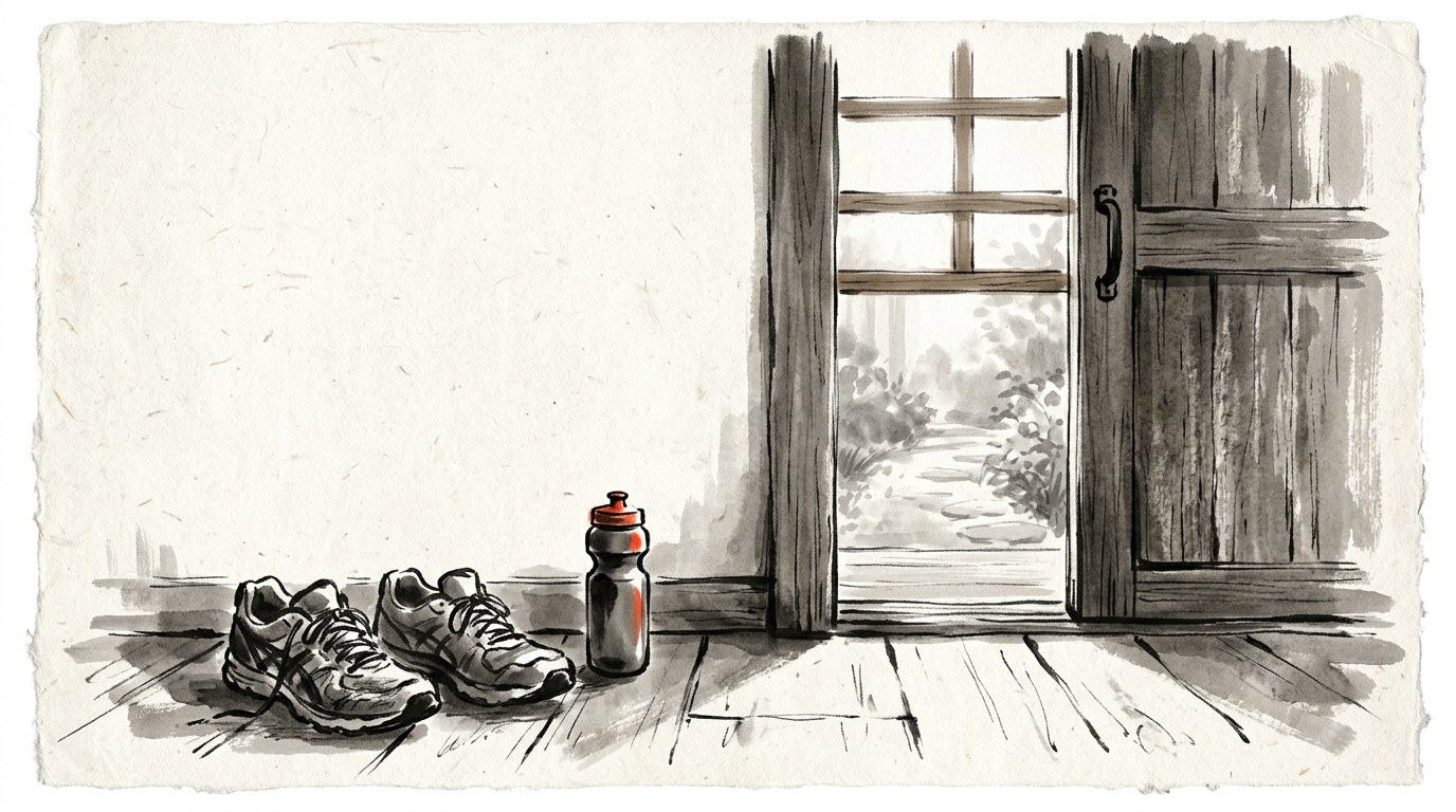새벽 운동 주의점, 비타민C 공복설과 활성산소 오해 삽화